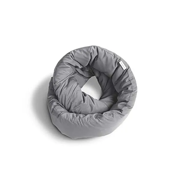 41gxhnwLBhL. SS600  - Huzi Infinity Pillow - Home Travel Soft Neck Scarf Support Sleep (Grey)