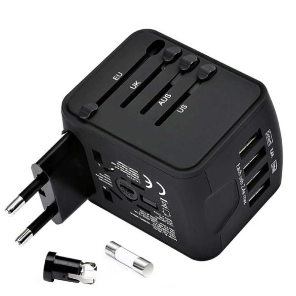 1105 5a25867c08569d3199f995777aba2d5a 600x600 - Travel Socket Adapter with USB Ports